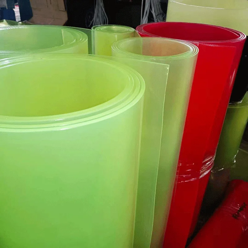 Factory customized wear-resist elastic Polyurethane PU rubber sheets