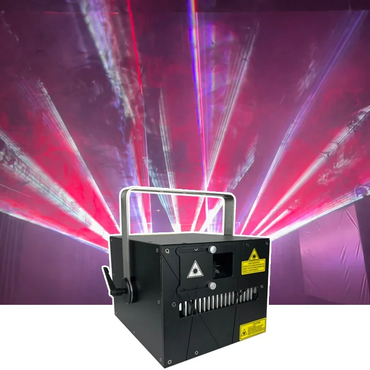 RGB laser lights 10w with 40 kpps scanner club rgb laser projector light