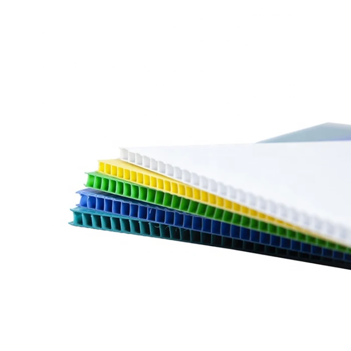 Corrugated polypropylene boards corrugated Plastic Manufacturer in China 1220x2440x2mm