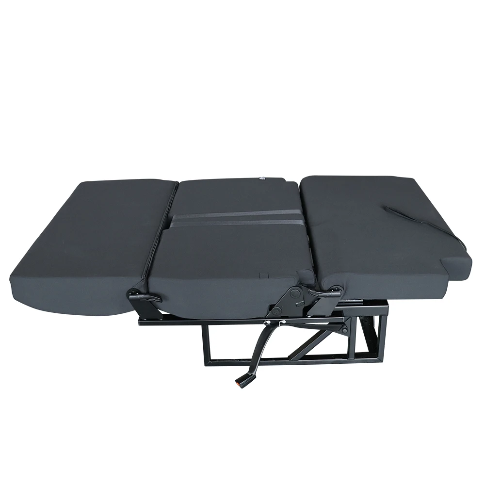 Wholesale Trifold bed seat multi-function 3/4 bed reclining for  RV seat custom color R.I. B Bed Triplefold seat for van T5T6 M1