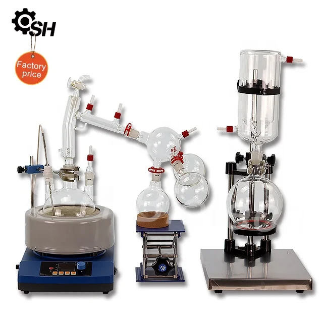 Lab Chemical 20l 20 Liter Short Path Shortpath Distiller Distillation System Kit Equipment