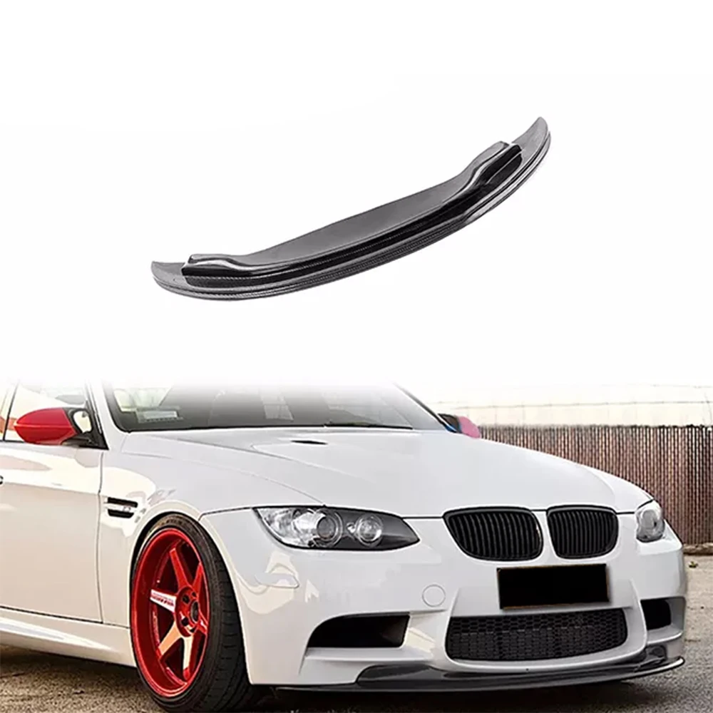 GTS Style For BMW 3 Series E92 E93 M3 2006-2013 Carbon Fiber Front Bumper Lip