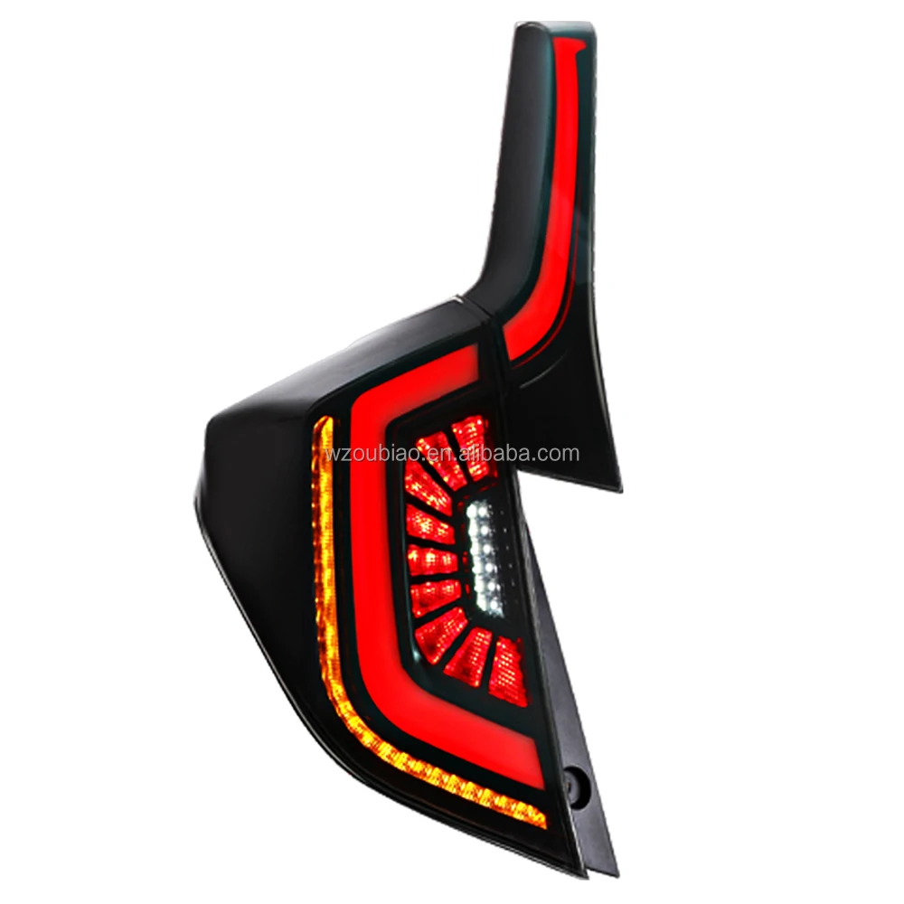 For HONDA FIT  GK5 GK4 LED Tail Lamp Taillight 2009-2012 Year Led Rear Lamp Parking Light Running Light Reverse Lights