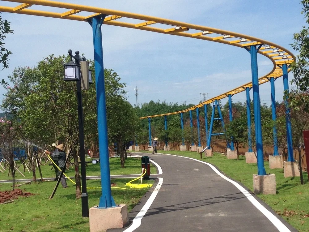 Outside Amusement Park Equipment Orbit Rides bicycle drive train