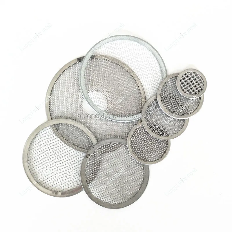 4-6 layers 304 316 316L stainless steel wire mesh 125 micron filter disc