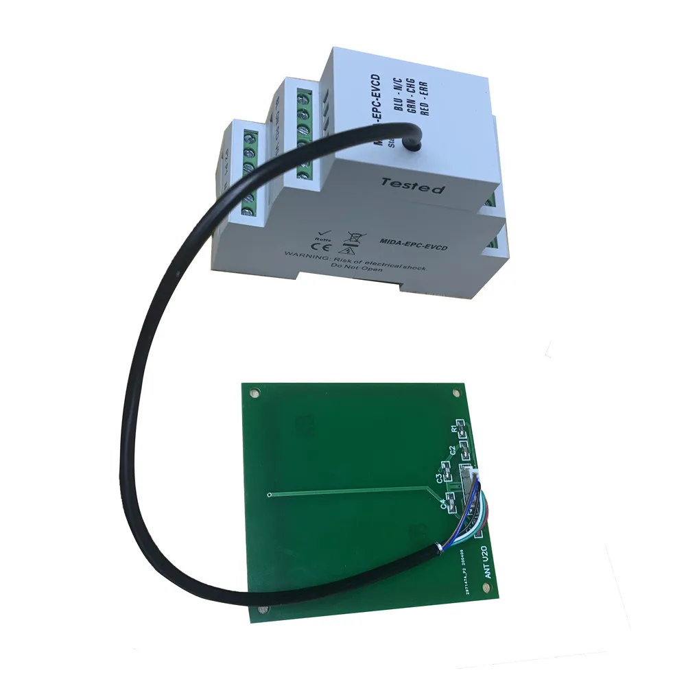 EPC Controller with IEC 61851 with RFID card EVSE  Portable Controller AC 32A EV Charging Controller EVSE