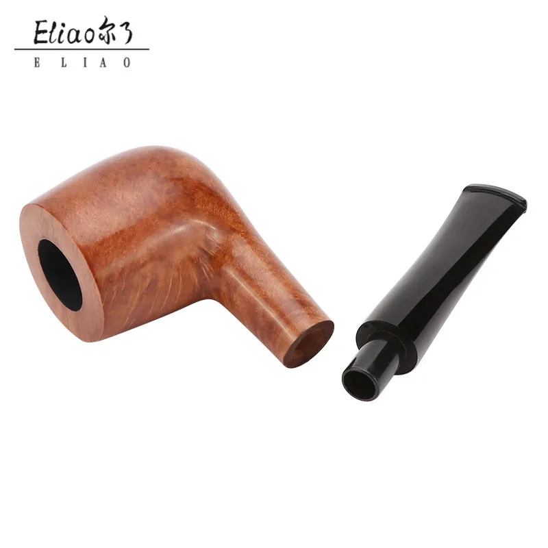 Erliao Traditional Handmade Smoke Pipe New Popular Best Smoking Pipe High Quality Briar Tobacco Pipe