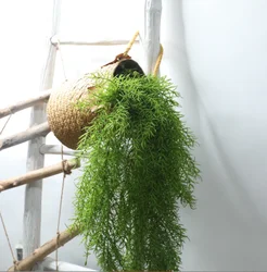 FC7201 Artificial Hanging Plants Fake Trailing Plants Leaves for Wall Home Porch Garden Fence Decoration