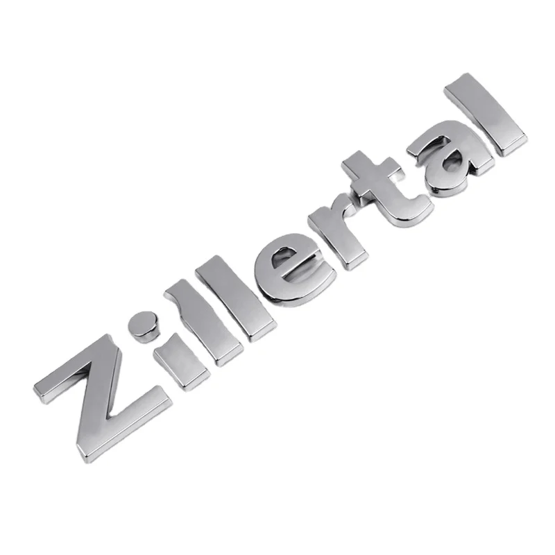 Custom Painted Metal Letters Sign 3D Stainless Steel Meter Signage Metal Letters For Outdoor Signs