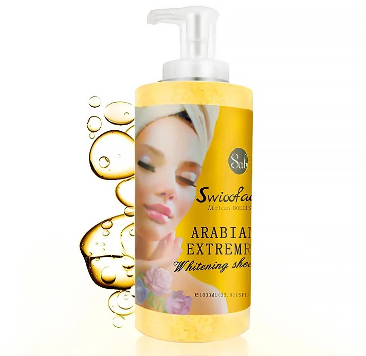 
Private Label Organic Exfoliating fruit Scrub Body Wash and Shower Gel 