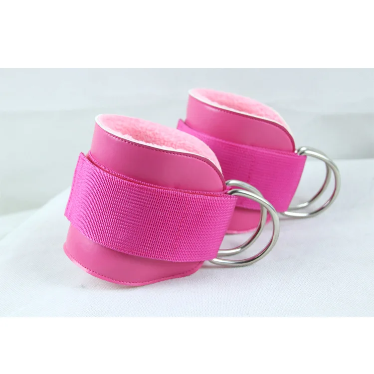 Barbell Pad with Ankle Straps for Cable Machines Do Squats, Lunges, Hip Thrusts, Glutes & Leg Workouts