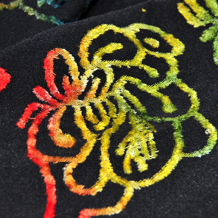 Китайские вязаные и окрашенные жаккардовые женские модные ткани