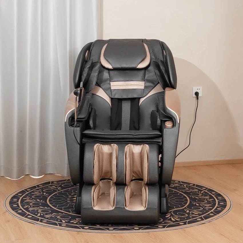 SL Track 4D 3D Full Body Massage Chair Zero Gravity recliner zero gravity chair Massagesessel Shiatsu Sliding Base
