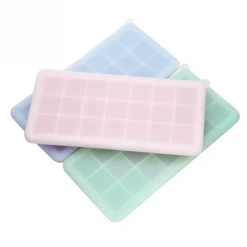 Top Selling 21 cavity king cube silicone ice mold tray