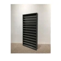 Elegant aluminium fixed  louver windows for factory price and design