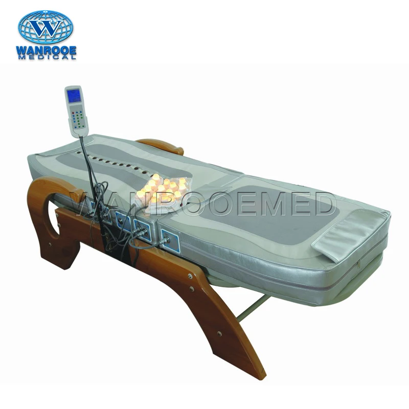 DB104 Adjustable Hospital Therapy Thermal Roller Jade Massage Table