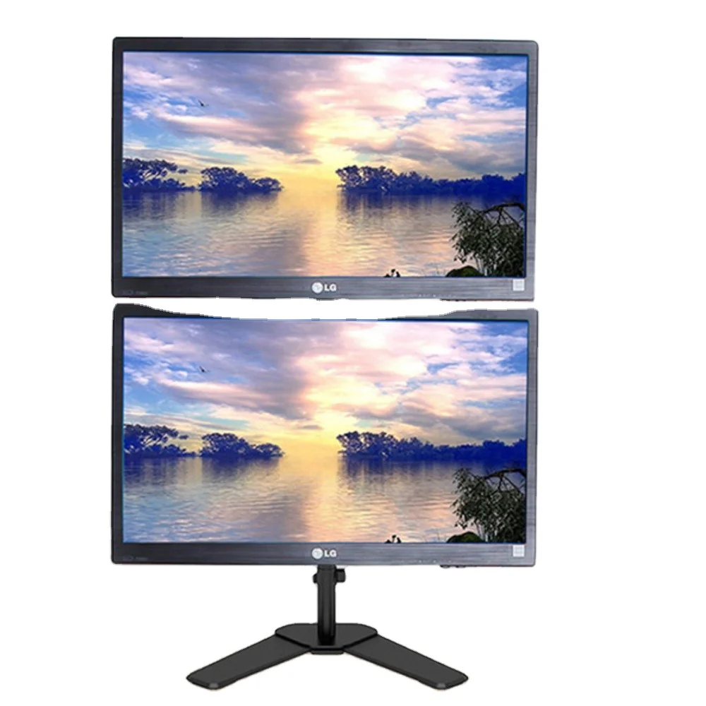 Professional Supply 360 Degrees Rotation Double Dual Positions Max Vesa 100*100mm Desk Laptop Mount And Monitor Marm