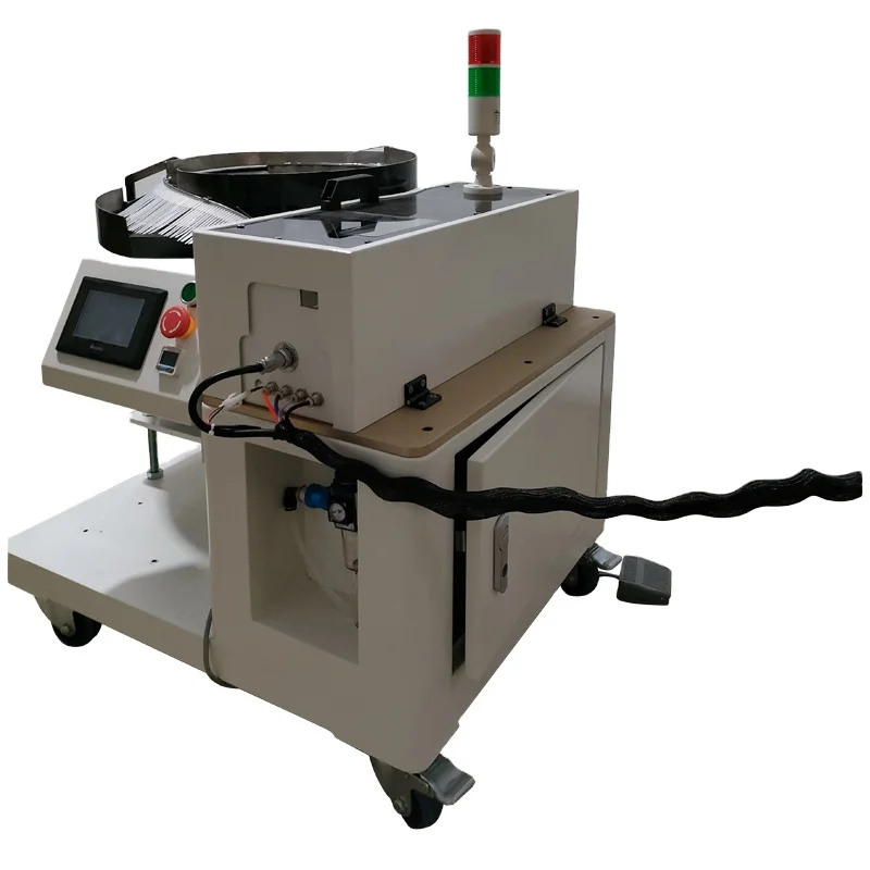 High speed air conditioning cable tie winding machine copper tube wrapping tapes tool automatic winding strap