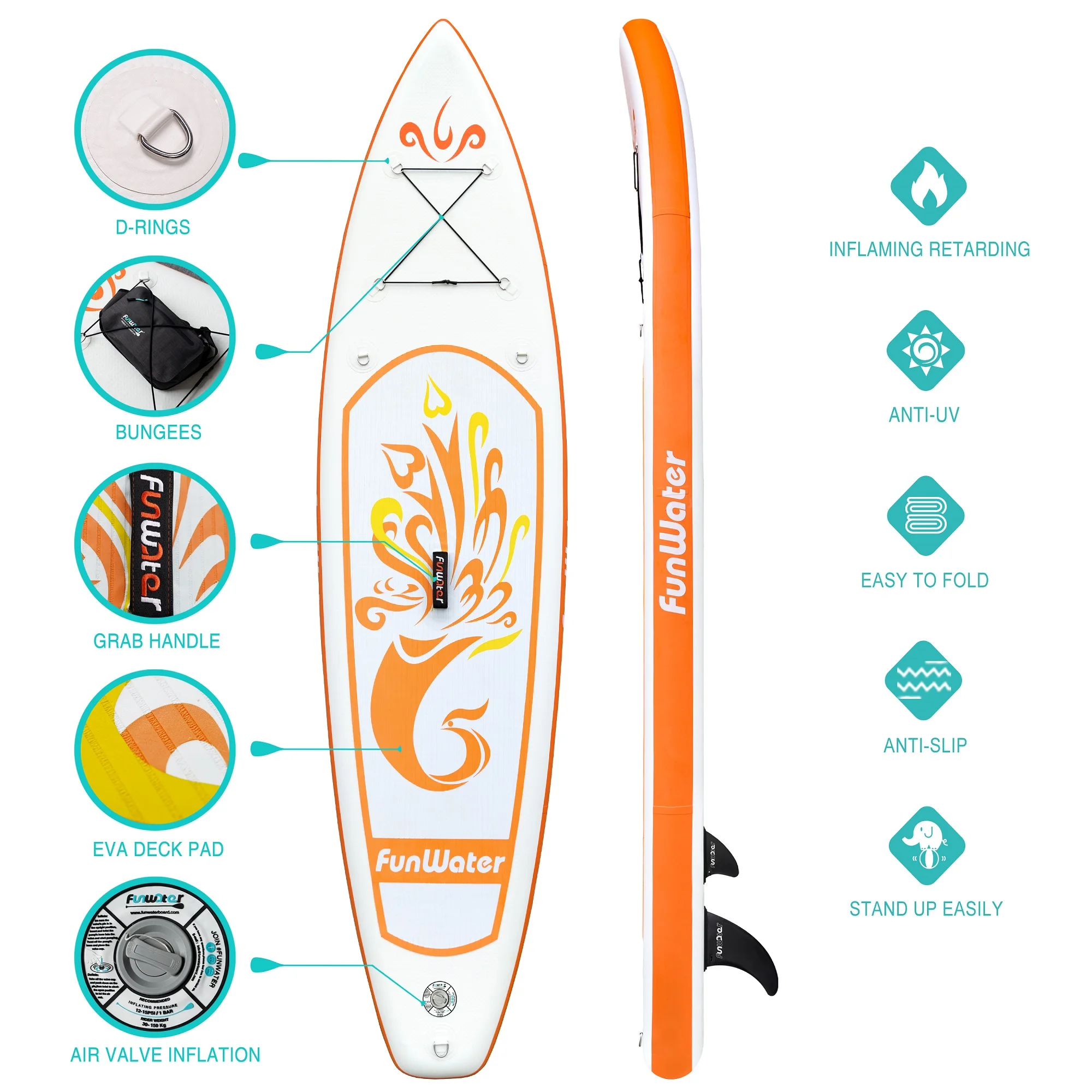Australia Free Shipping Dropshipping Wholesale surfboard inflatable foil board surfing stand up paddle board sup sub board