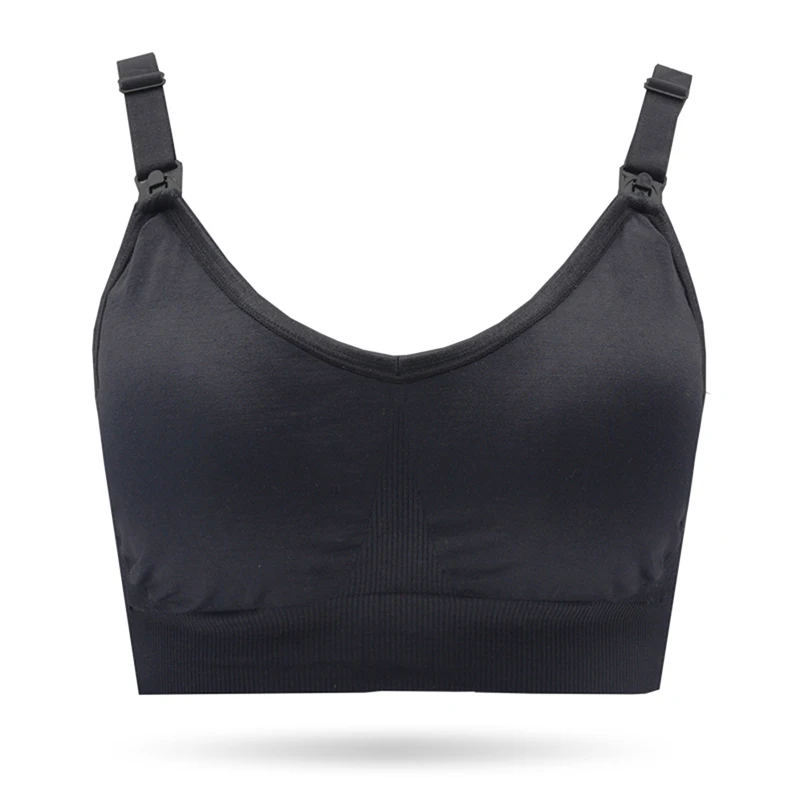 
Women Maternity Lycra Cotton Front Open Nursing Bra Wireless Comfortable Breathable Soft Full Cup Underwear 