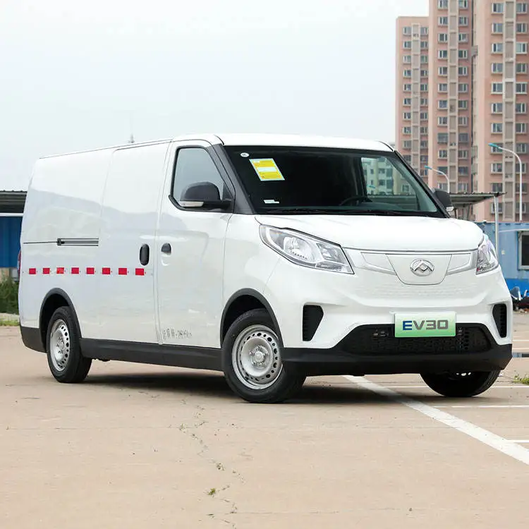 High Speed Pure Solar Energy Practical Style New Energy Vehicles Ev Car Cheap Used Car Saic Maxus Euniq EV30 Electric Van Car