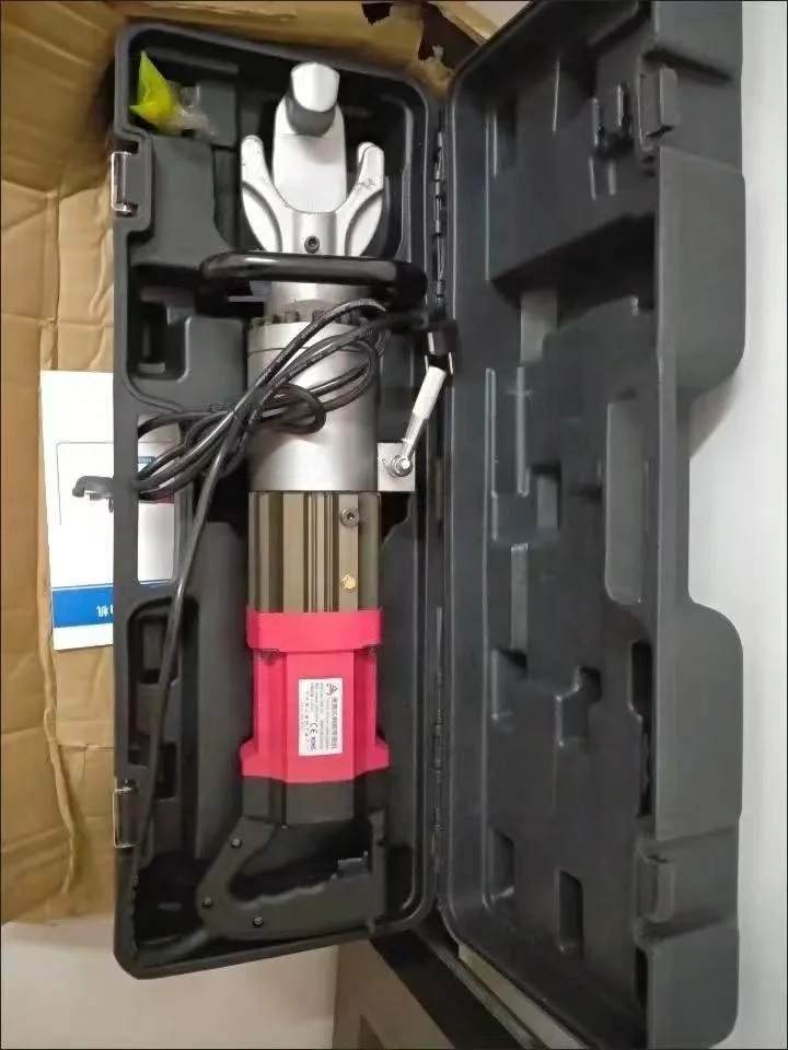 32mm hand-held ELectric steel bar bender and straightener Portable Hydraulic Iron Bar Bending Machine rebar bender