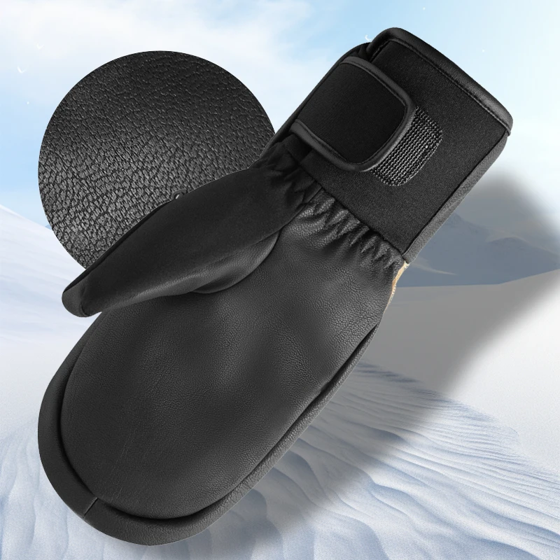 Wholesale Ski Gloves Waterproof Breathable Snowboard Gloves 3M Thinsulate Insulated Warm Winter Snow Gloves