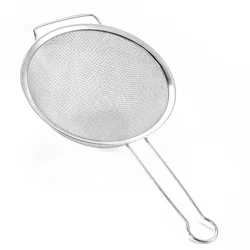 Kitchen Utensils Stainless Steel Food Strainer Hot Pot Strainer Wire Mesh Flour Sifter For Powder Fry Juice Fruit Skimmer spoon