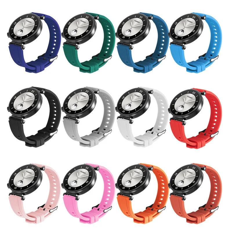 HMJ Wholesale Popular Fashion Colorful 18MM Watch Bracelet Belt For Silicone GT 4 Band Huawei Watch GT4 Strap