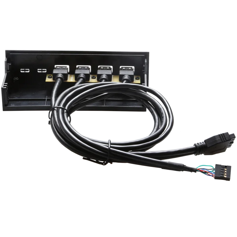 5.25 inch computer front panel with 2 USB3.0 2 USB2.0 function bay computer