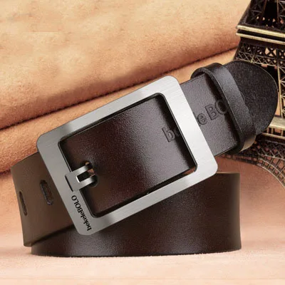 Men leather leather leather belt men belt needle buckle belt manufacturers direct sale