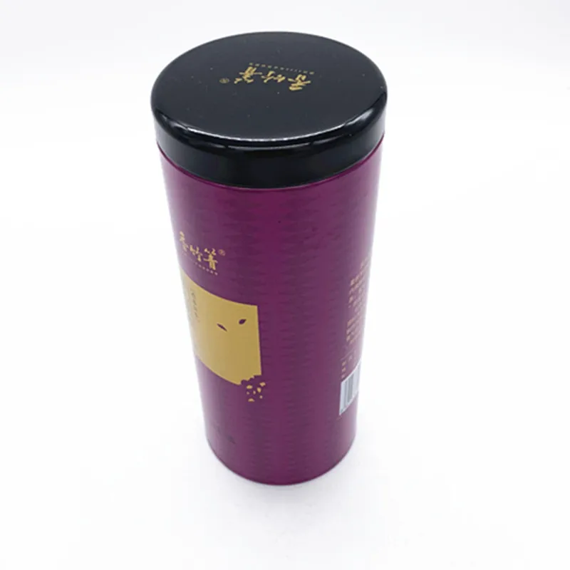 
packaging child resistant biue film video round metal big vintage snus puzzle tin box 