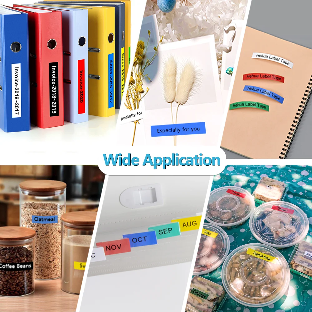 Weemay Compatible Brother Print Label Tze251 Tze Tape 24mm for P-touch Printer Labeling Tape