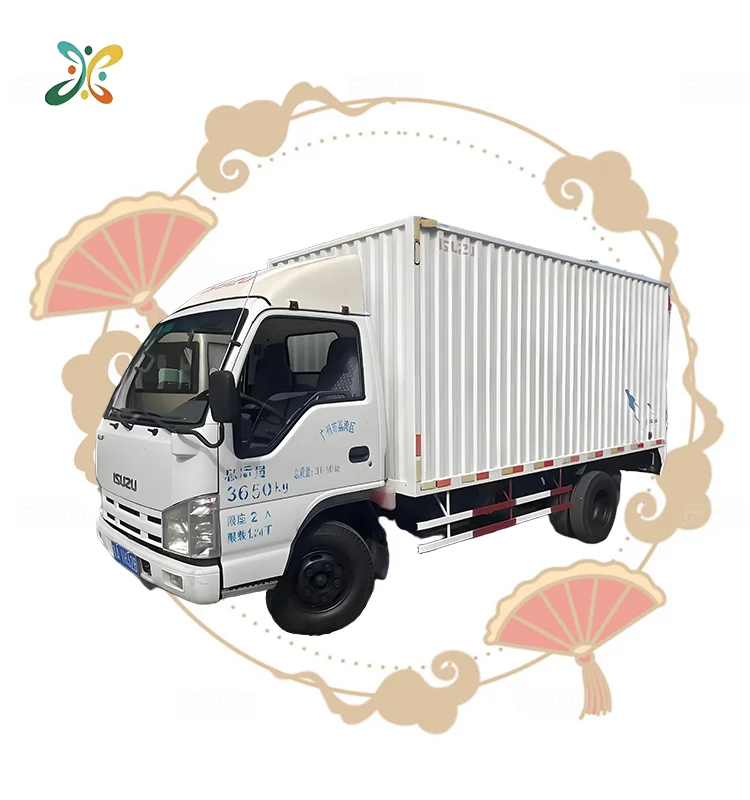 Japan Brand Used ISUZU FTR 10 Ton Refrigerator Truck Freezer Box Truck For Frozen And Fish Transport