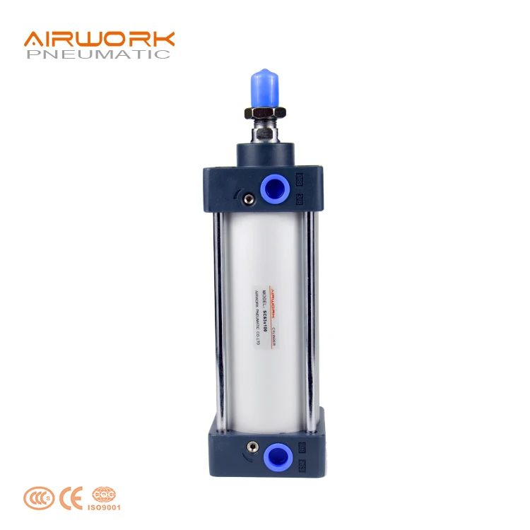 
sc 100 series long stroke pneumatic air standard cylinder airtac stroke 1000mm 