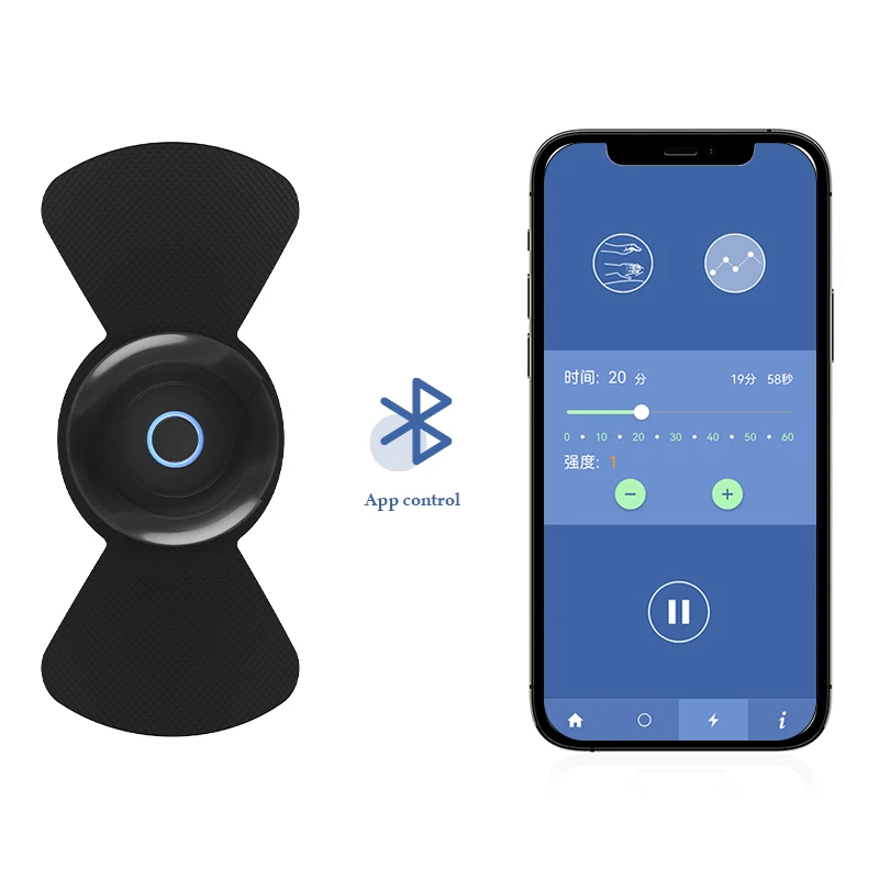 DOMAS Hot Sales  Wireless Tens Acupuncture Smart Digital Therapy Machine Electronic Muscle Stimula Slimming Pulse Massager