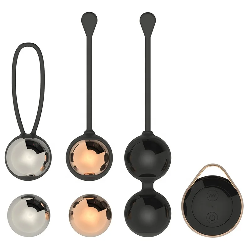 ISO BSCI Factory remote jiggle vibrator massage ball vibrator sex toys for woman vaginal massage sex toys