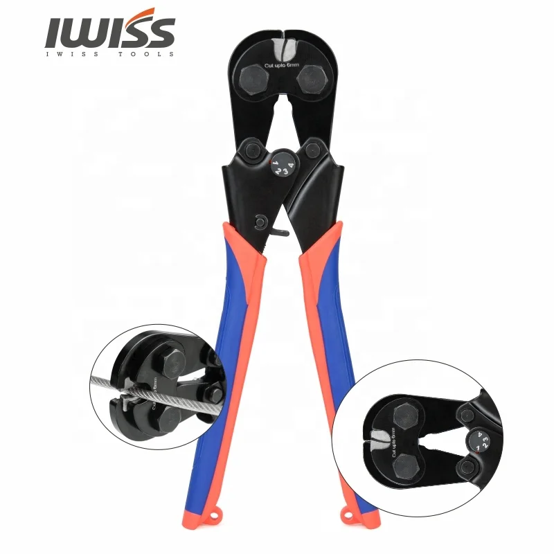 
IWISS CWR60 стальная проволока, нейлоновая веревка, стальная проволока, резак для канатов 