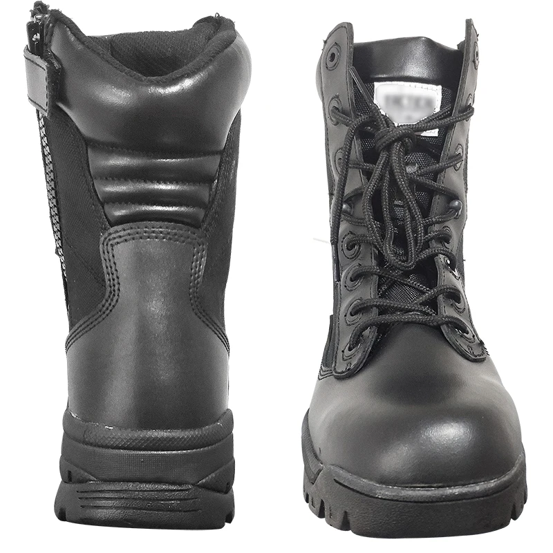 Up Tactical Mens Combate Boots Wholesale Quantity Lace EVA Cotton Fabric ZIP Air Mesh Fabric Winter Shoes for Men Cow Leather