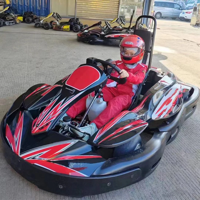 Одобренный CE взрослый oedal go kart багги с двигателем 125cc 3 + 1 gasolina