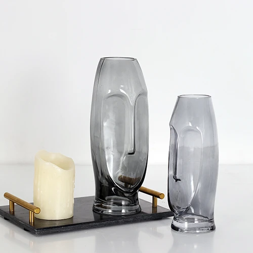 
 Современные роскошные скандинавские вазы ручной работы с человеческим лицом для свадебных украшений ваза для домашнего декора  