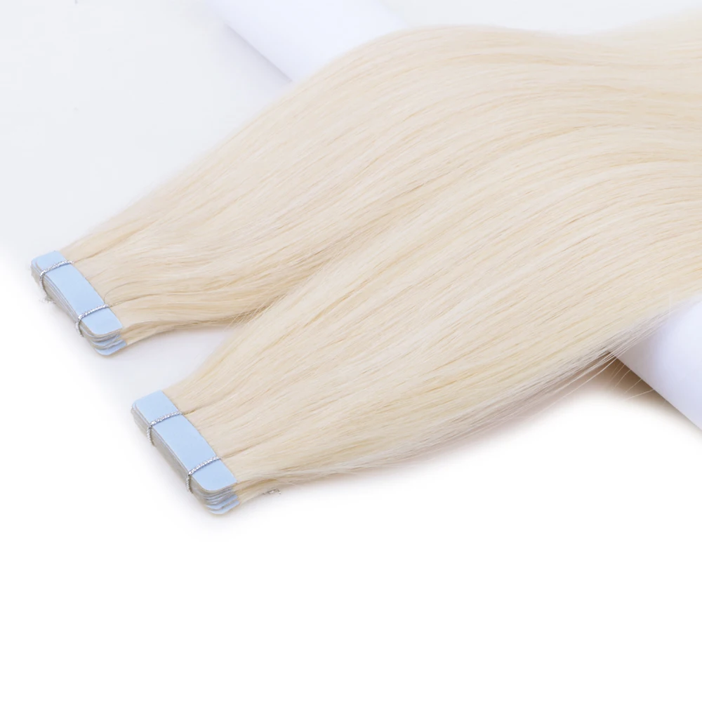 
100%Hair Mix Piano Tape Hair Extension Cuticle Aligned Virgin Hair 
