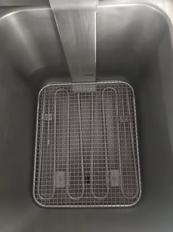 Двойной бак 2x8 л столешницы из нержавеющей стали коммерческие электрические фритюрницы