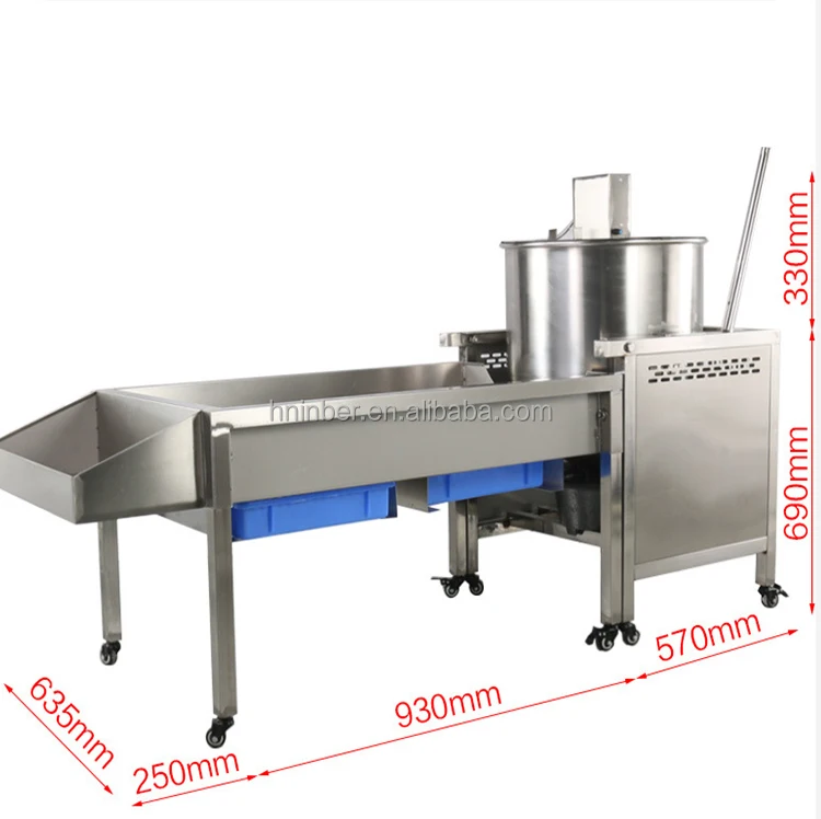 Big capacity industrial popcorn making machine popcorn vending and making machine