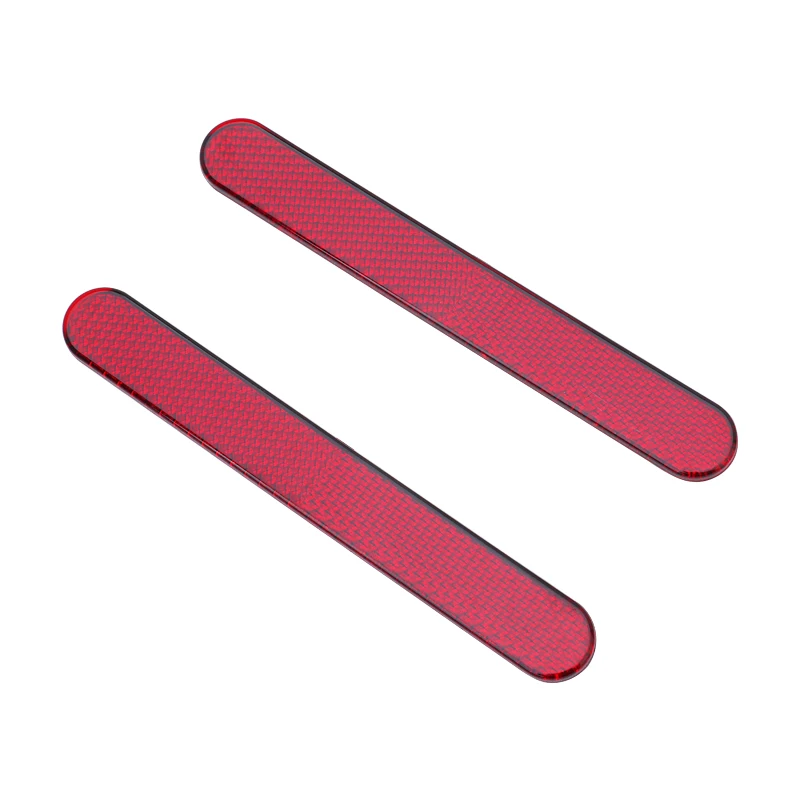 Motorcycle Accessories Rear Front Reflector Sticker Lower Legs Slider Safety Warning For Harley Sportster XL883N XL1200N/V/X