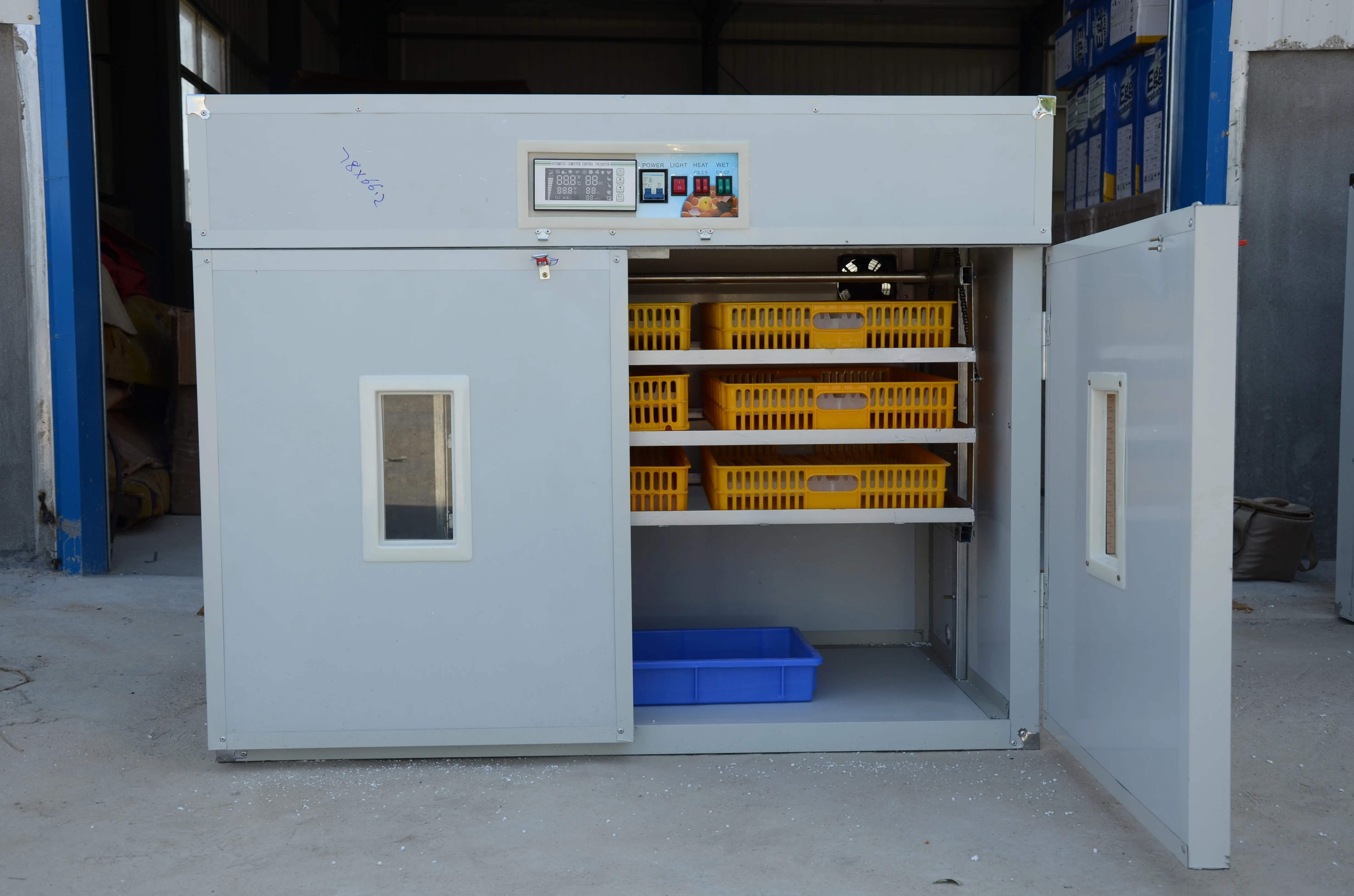 Multiple model selection fully automatic 528 eggs incubator for chicken quail duck eggs incubator