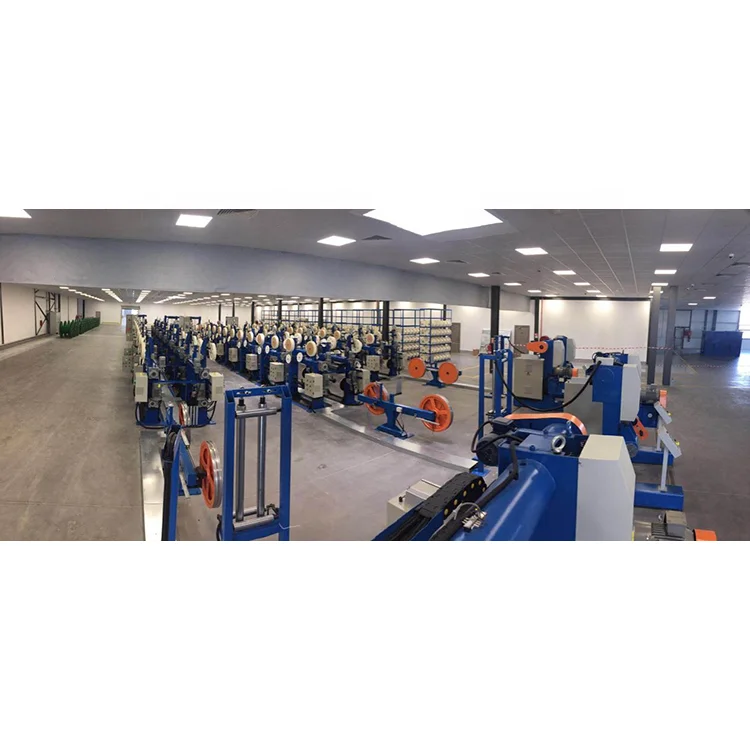 Electric Wire Machine Cable Making Complete Production Line Cabling Line Wire Production Machine