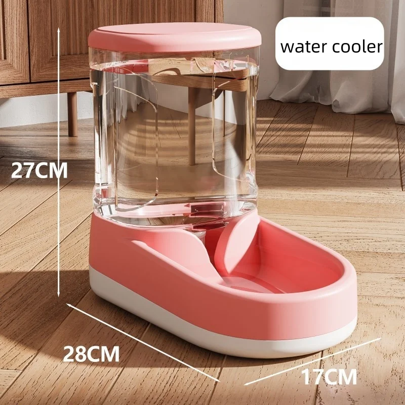 Dog water dispenser cat automatic feeder dog water feeder cat drinking water without plugging kettle pet supplies