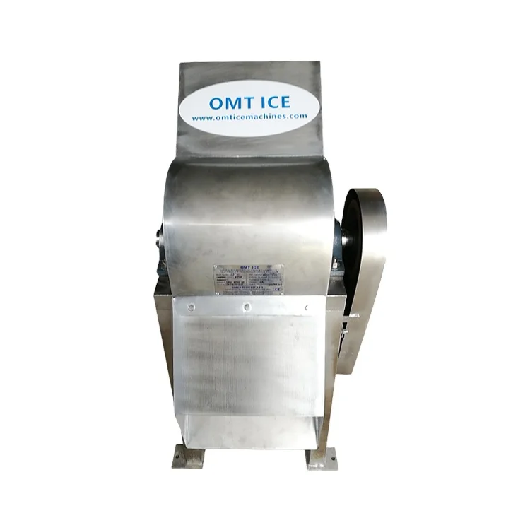 OMT  Industrial Ice Crushing Machine for cube ice or tube ice Cutting Crushed