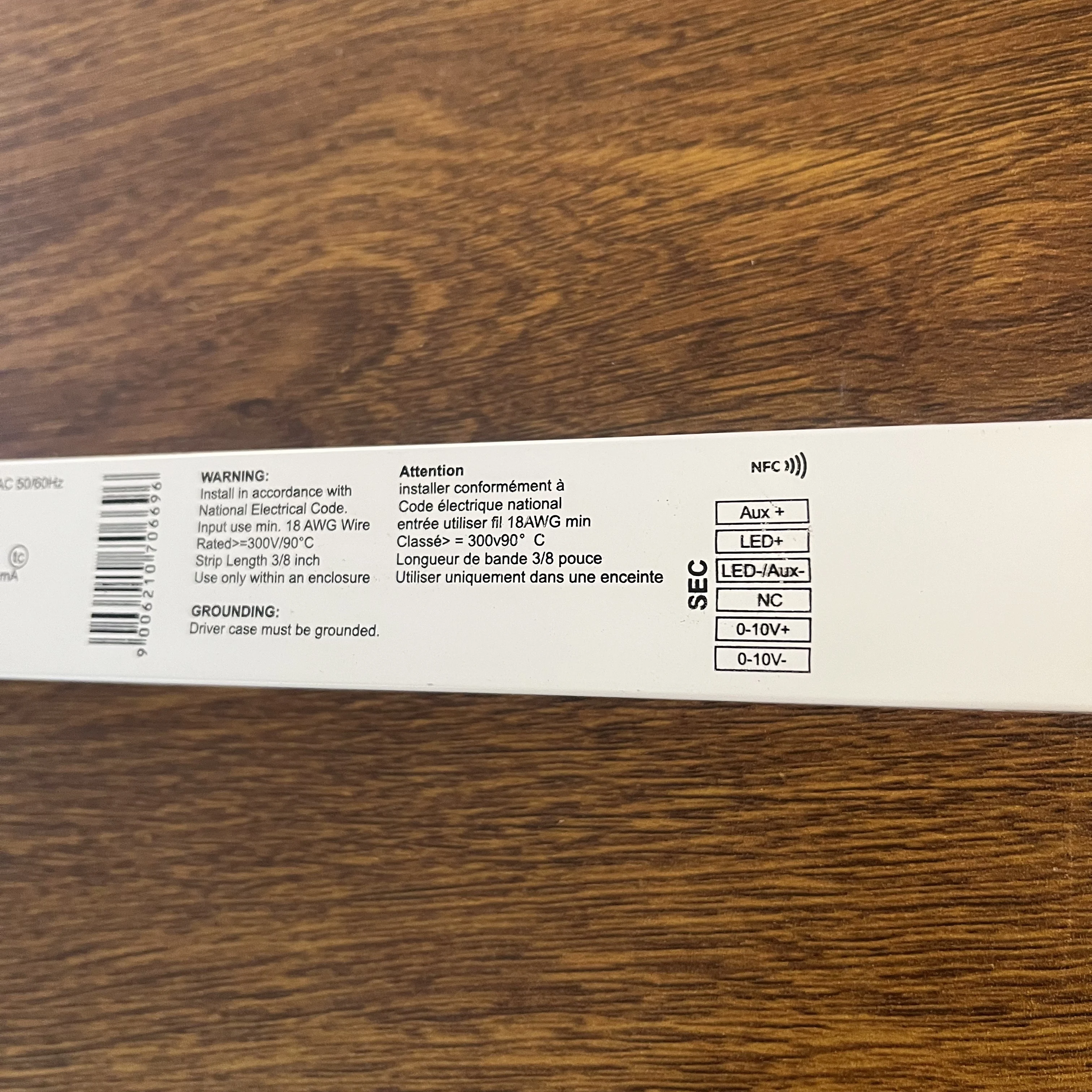 Тридонный привод UL LC 20W 35W 50W 75W 85W 0-10V NFC AUX lp EXC2 UNV серии US applications